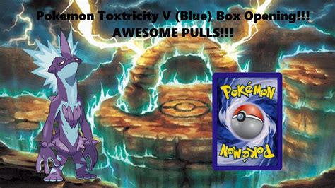 Pokemon Toxtricity V Blue Box Opening Awesome Pulls Youtube