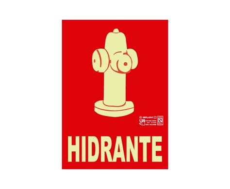 Columna Hidrante Con Rotulo S