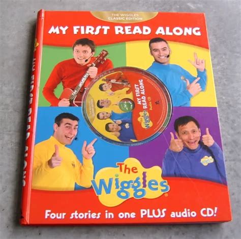 ORIGINAL WIGGLES 2010 My First Read Along Book And Cd Four Stories