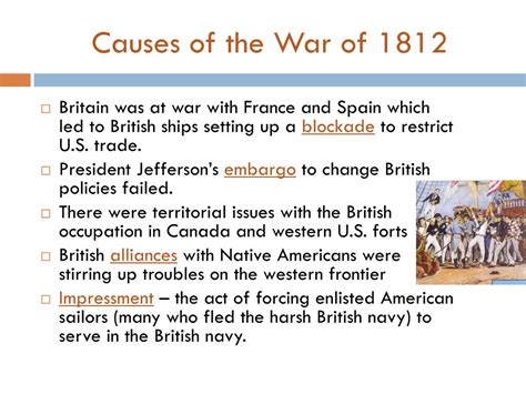 PPT - Causes of the War of 1812 PowerPoint Presentation, free download ...