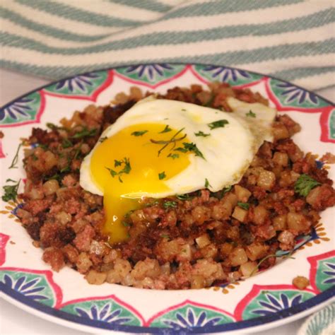 Cooking Canned Corned Beef Hash In Air Fryer Fork To Spoon