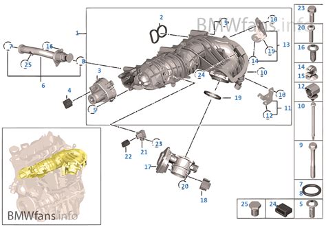 Intake Manifold Agr With Flap Control Bmw E D N S Europe