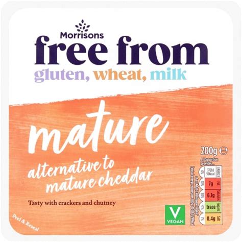 Morrisons Free From Mature Cheddar G Compare Prices Where To