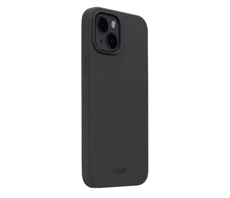 Holdit Silicone Case Iphone 15 Black Etui I Obudowy Na Smartfony