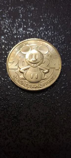 77 MONNAIE DE Paris Disneyland 2024 Millésime Disney Mickey Jeton MDP