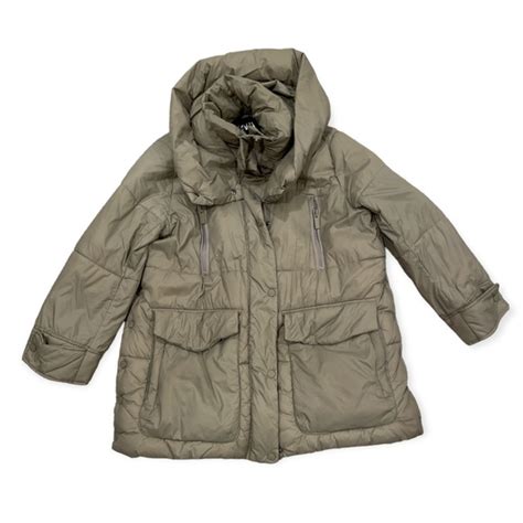 Zara Jackets And Coats Zara Trf Heat Pwr Extreme Oversized Light