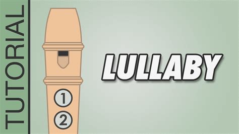 Brahms Lullaby Recorder Tutorial Youtube