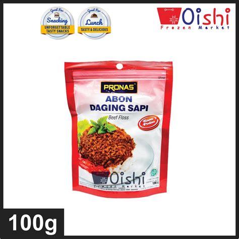 Jual Pronas Abon Daging Sapi Original Pedas Dan Sapi Bawang G