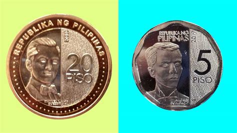 Bangko Sentral Ng Pilipinas Reveals New P20 Coin And P5 Coin