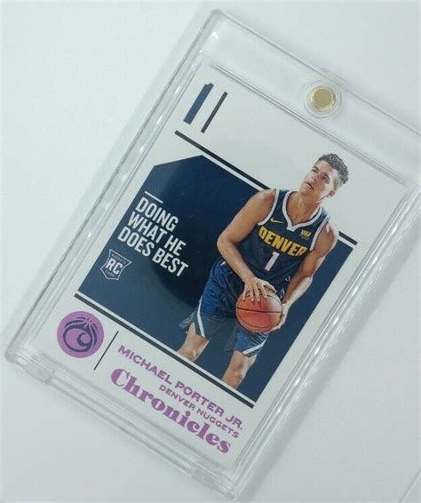 Panini Chronicles Pink Michael Porter Jr Rookie Rc Denver