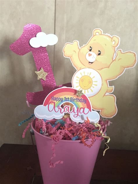 Care Bear Centerpieces Etsy