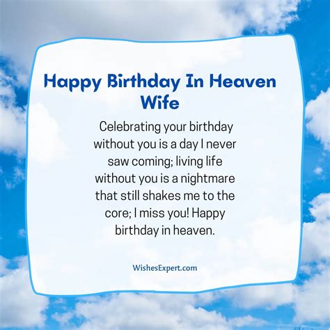 Happy Birthday In Heaven Sayings