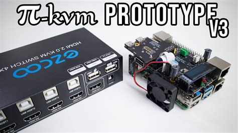 Pi Kvm Diy Cheap Raspberry Pi Kvm Over Ip Prototype Version 3 Review Youtube