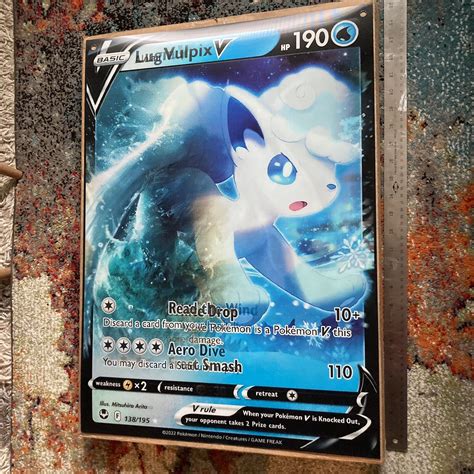 Mavin Pokemon Silver Tempest Promotional Lenticular Sign Lugia