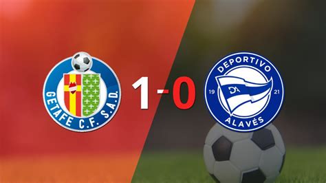 Getafe le ganó 1 0 como local a Alavés