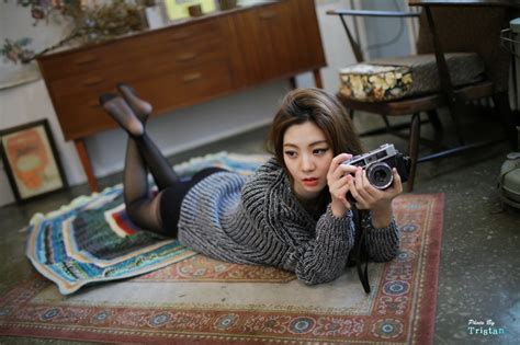 4576073 Chae Eun Brunette Women Asian Korean Model