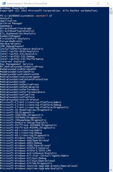 Ereignisprotokoll Eventlog Eintr Ge Per Powershell Schnell L Schen