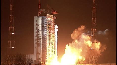 China Launches Fengyun D Meteorological Satellite Youtube