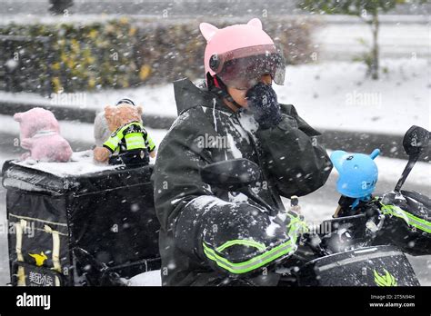 Changchun China S Jilin Province 6th Nov 2023 A Take Away