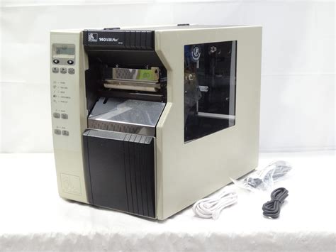 Zebra 140xiiii Plus 140 741 00000 Usb Ethernet Industrial Thermal Label Printer Clr Solutions