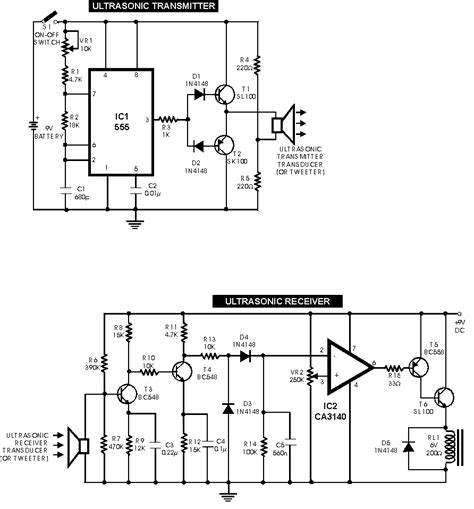 Circuit Diagram Of Ultrasonic Distance Measurement