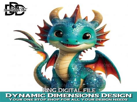 Baby Dragon Clipart Graphic by Dynamic Dimensions · Creative Fabrica