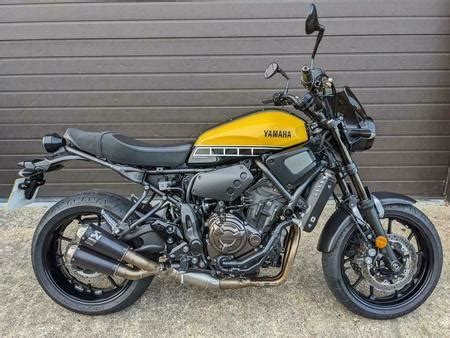 YAMAHA Yamaha Xsr700 60th Anniversary Yellow Speedblock Akrapovic