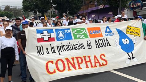 Water Wars El Salvador Social Movements Resist Water Privatization