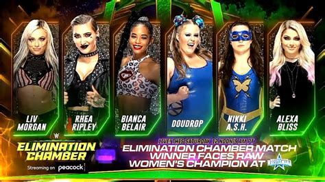 WWE Elimination Chamber 2022 Women S Elimination Chamber Match The