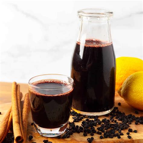 Homemade Elderberry Syrup - Retro Recipe Box