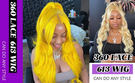 Amazon DJFG HD Lace Frontal Wig Lace Front Wigs Human Hair Blonde Wig Human Hair