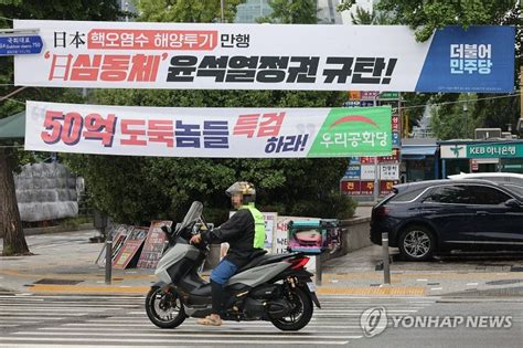 정당 현수막 공해 정비 나선 서울시행안부는 재의 요구 파이낸셜뉴스