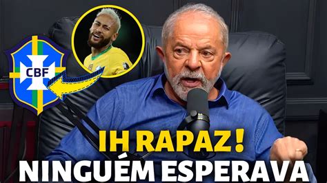 OLHA O QUE O LULA FALOU DO NEYMAR E DA ELIMINAÇÃO DO BRASIL NA COPA