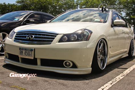 Wheel Offset 2006 Infiniti M45 Nearly Flush Dropped 3 Custom Rims