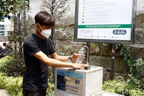 Palyja Sediakan Air Minum Siap Pakai Di Ruang Publik