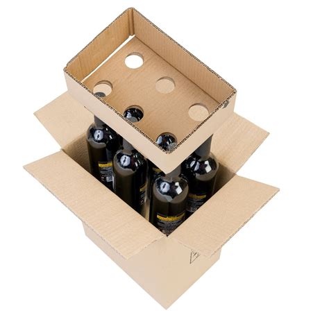 Cardboard Wine Box 6 Bottles 306195345 Mm Packaging Superstore