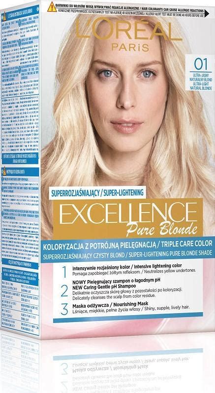 Loreal L Oreal Paris Excellence Creme farba do włosów 01 Super Jasny