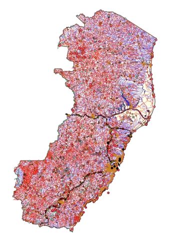 Ap S Anos Ibge Lan A Nova Vers O Do Mapa F Sico Do Brasil