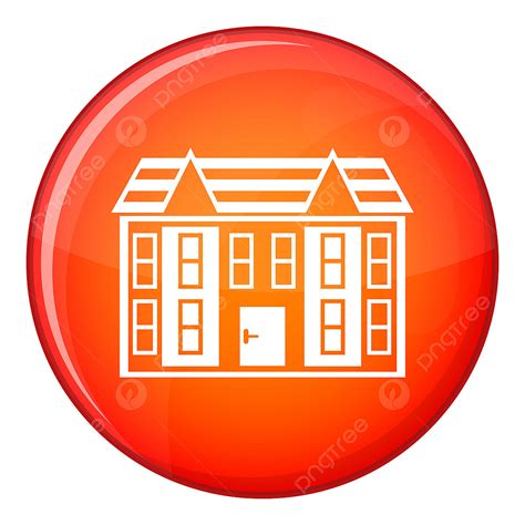 Large House Vector Design Images Large Two Storey House Icon Flat