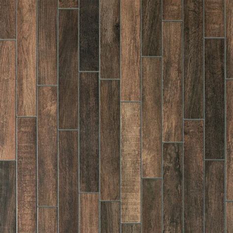 Carson Ridge Brown Wood Plank Porcelain Tile Floor And Decor Porcelain Wood Tile Wood Look