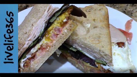 How Tomake A Killer Fried Egg Club Sandwich Youtube