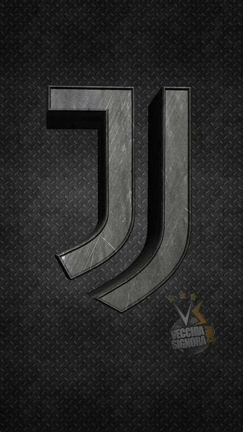 F Tbol Garrote Italia El Juventus Logotipo Metal Fondo De