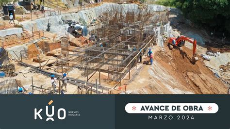 AVANCE DE OBRA KÚO APARTAMENTOS Marzo de 2024 Contex constructora