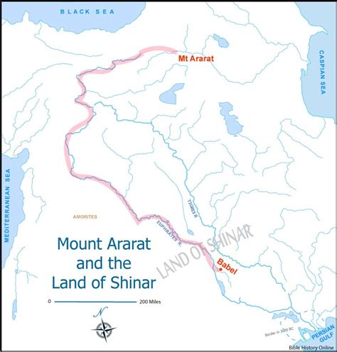 Mount Ararat And Babylon Bible History