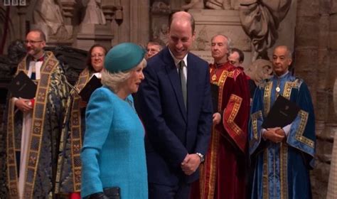 Camilla And Prince William Lead Royals At Commonwealth Day Service