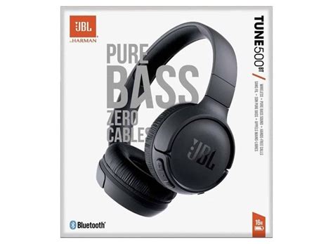 JBL Tune 500BT Draadloze On Ear Koptelefoon Zwart Dealdonkey