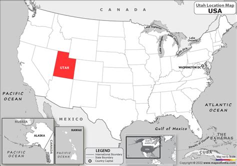 utah located  usa utah location map   united states