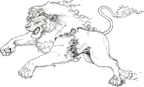 Nemean Lion By Fausto Zeus On Deviantart