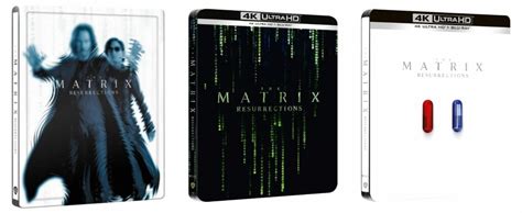 Matrix Resurrections Arriva In DVD Blu Ray 4K Ultra HD E Steelbook 4K