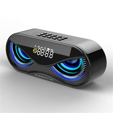 Led Display Spiegel Wekker Bluetooth Speaker Fm Ra Grandado